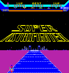 Super Astro Fighter (Cassette) Title Screen